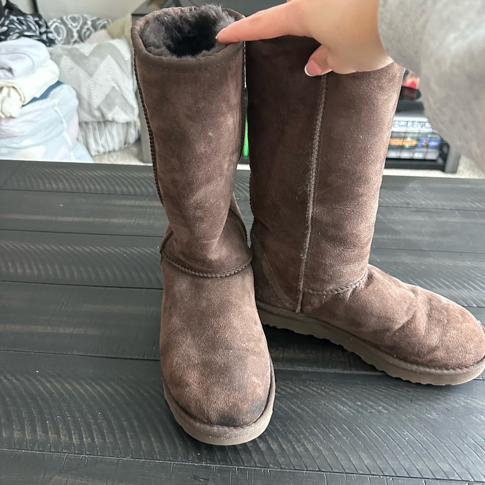 Brown Ugg Classic Tall Boot